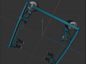 Air suspensior 3D Model
