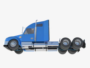 Freightliner Coronado 3D Model