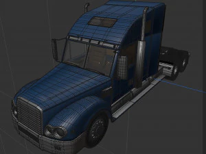 Freightliner Coronado 3D Model