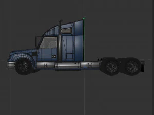 Freightliner Coronado 3D Model