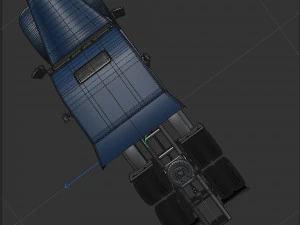 Freightliner Coronado 3D Model