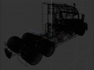 Freightliner Coronado 3D Model