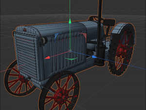 Tractor 30s 3D 模型