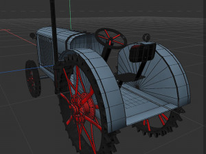 Tractor 30s 3D 模型