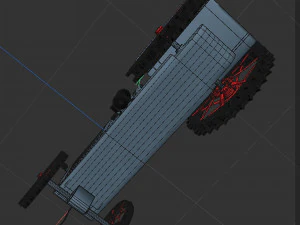 Tractor 30s 3D Model