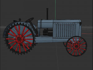 Tractor 30s 3D 模型