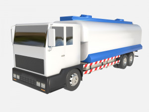 Cistern truck Modelo 3D