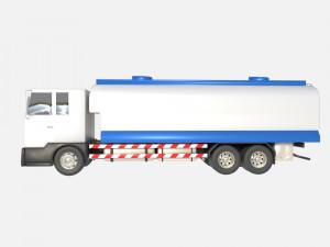 Cistern truck Modelo 3D