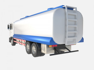 Cistern truck Modelo 3D