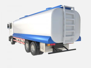 Camion cisterna Modello 3D
