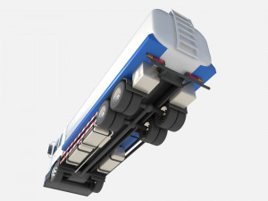 Cistern truck Modelo 3D