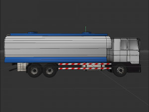 Cistern truck Modelo 3D