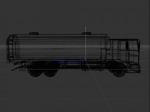 Cistern truck Modelo 3D