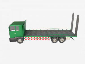 Platform truck Modelo 3D
