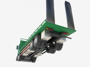 Platform truck Modelo 3D