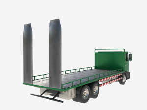Platform truck Modelo 3D