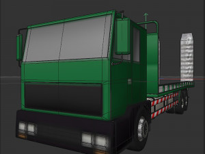 Platform truck Modelo 3D