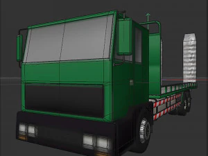 Platform truck 3D Model