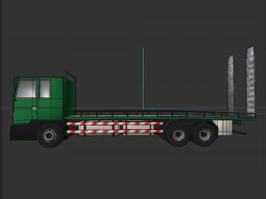 Platform truck 3D Model