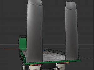 Platform truck Modelo 3D