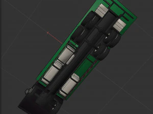 Platform truck 3D Model