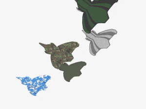 Space mosquito version B 3D Model