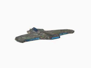 Space mosquito version B Model 3D
