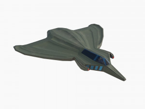 Space mosquito version B Model 3D