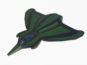 Space mosquito version B 3D Model