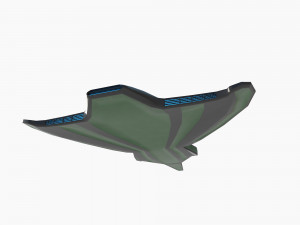Space mosquito version B Model 3D