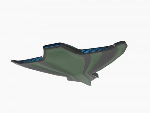 Space mosquito version B 3D Model