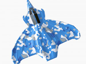 Space mosquito version B 3D Model