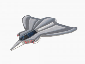 Space mosquito version B Model 3D