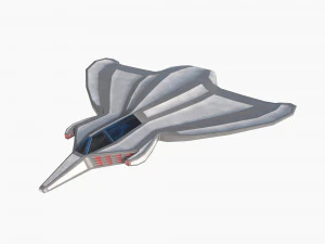 Space mosquito version B 3D Model