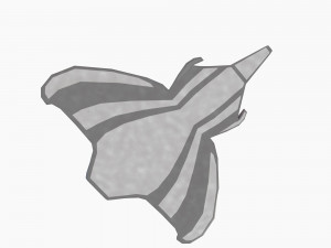 Space mosquito version B Model 3D