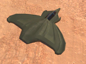 Space mosquito version B 3D Model