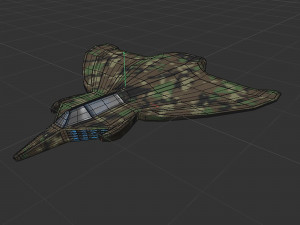 Space mosquito version B Model 3D