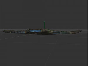 Space mosquito version B 3D Model