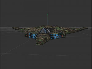 Space mosquito version B Model 3D