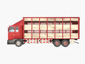 Cattle truck 3D 모델