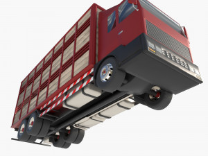 Cattle truck 3D 모델