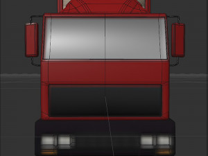 Cattle truck 3D 모델