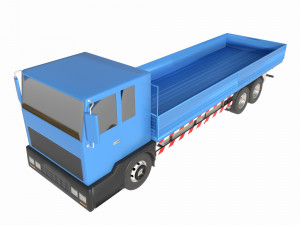 Board truck 3D Model