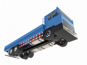 Board truck 3D Model