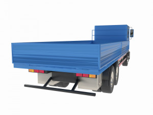 Board truck 3D Model