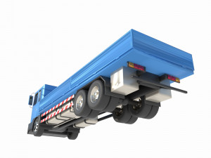 Board truck 3D Model