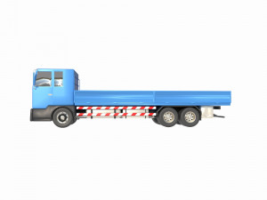 Board truck 3D Model