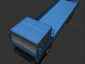 Board truck 3D Model