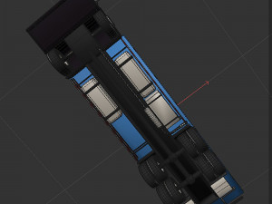 Board truck 3D Model
