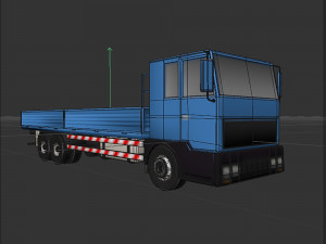 Board truck 3D Model